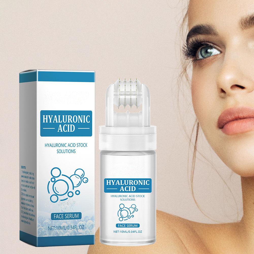 Hyaluronic Acid Serum - เซรั่มบำรุงผิวหน้าไฮยาลูรอนิก แอซิด ขนาด 10 มล. พร้อมหัวลูกกลิ้ง