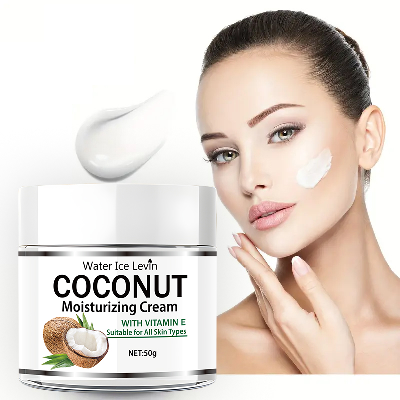 Skincare Glowing - ครีมบำรุงผิวมะพร้าว 50 กรัม | คอลลาเจนและวิตามินอี |