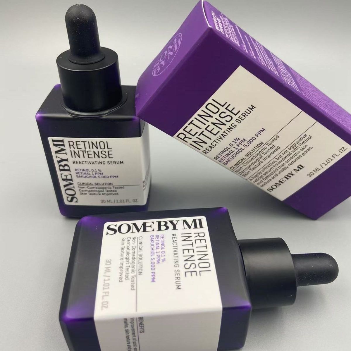 Skincare Some By Mi - SOME BY MI ชุดผลิตภัณฑ์บำรุงผิวเรตินอลเข้มข้น, เซรั่มฟื้นฟูผิว &
