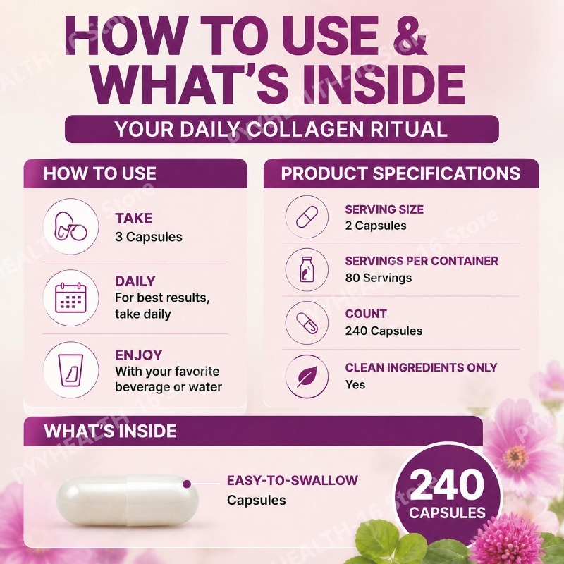 แคปซูลมัลติคอลลาเจนเปปไทด์พร้อ - Vitamin C Powder บทวิจารณ์และราคา