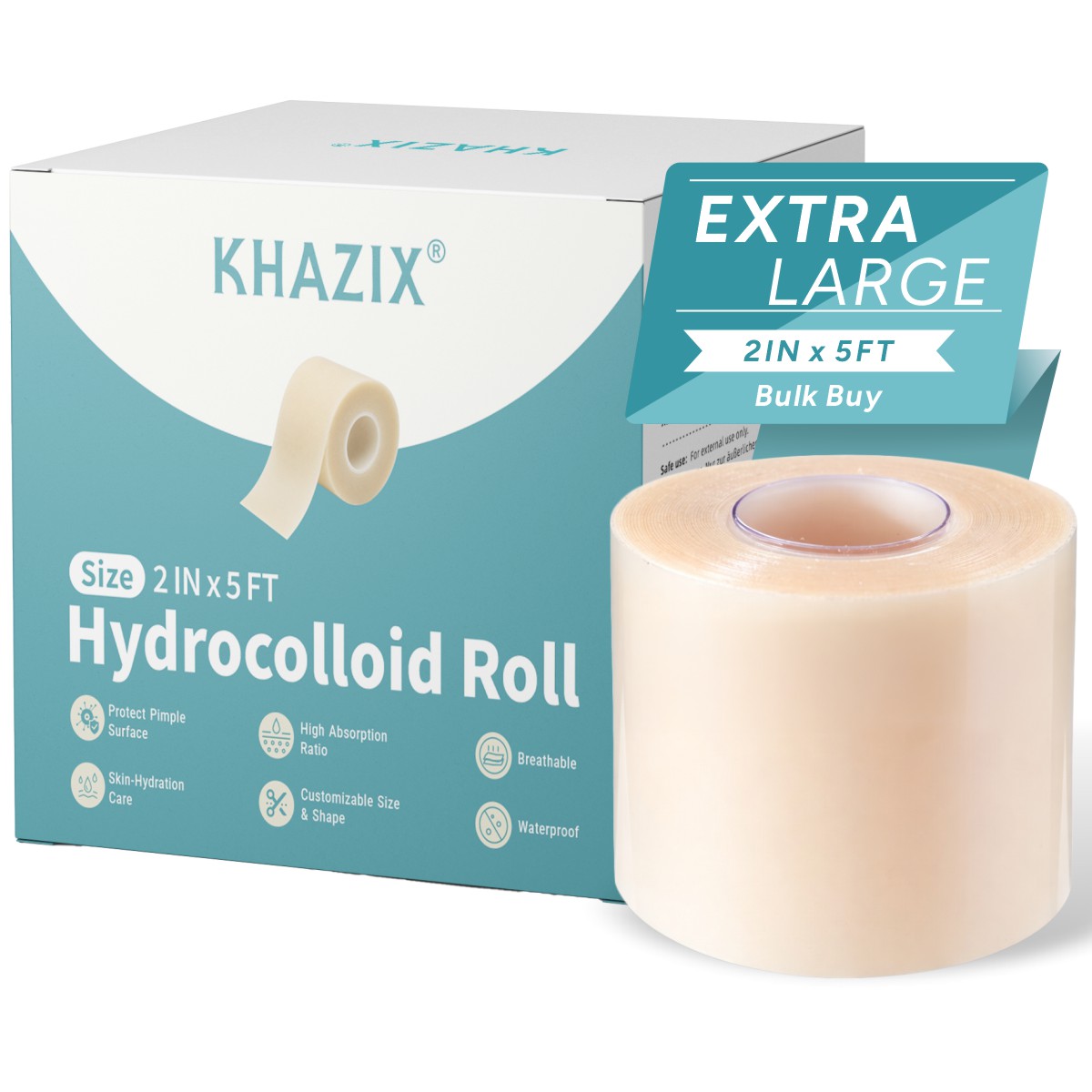 ผ้าพันแผลไฮโดรคอลลอยด์ KHAZIX  - Skincare Moisturizer บทวิจารณ์และราคา