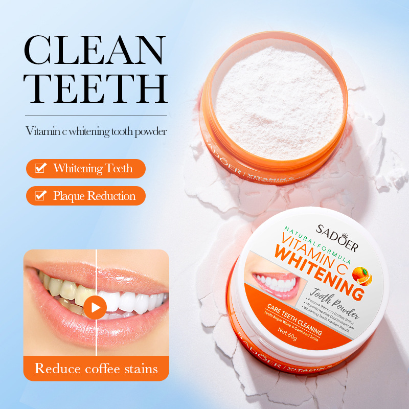 60กรัมวิตามินซีฟอกสีฟันผงทำควา - Vitamin C Powder บทวิจารณ์และราคา