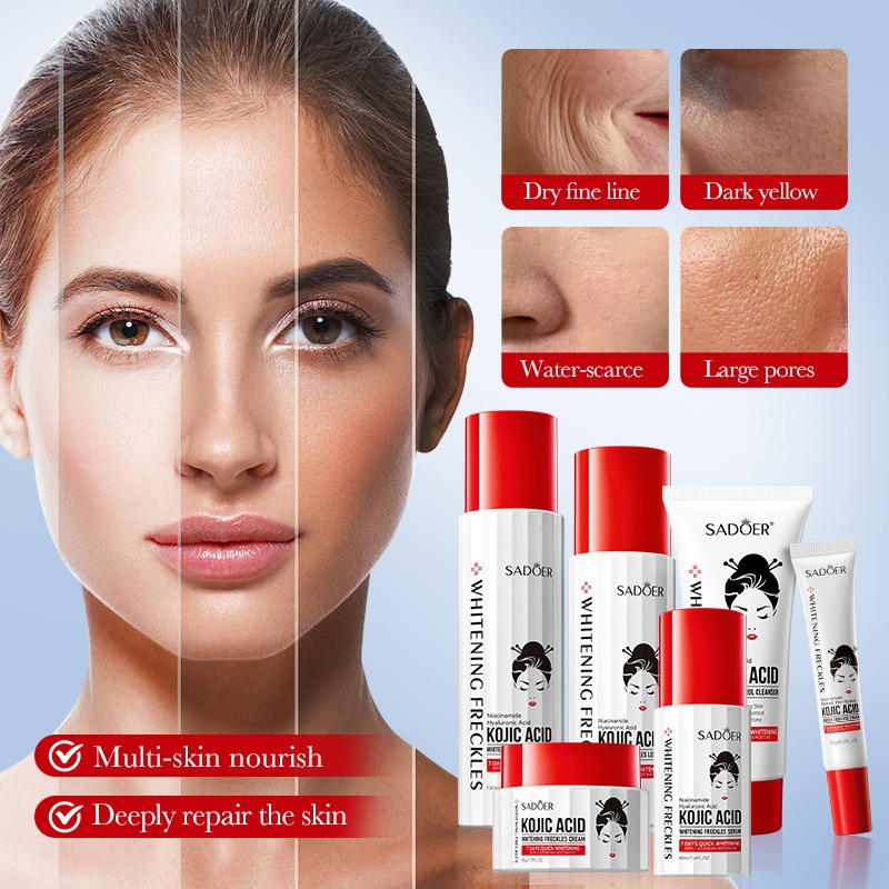 Kojic Acid Whitening Skin Care - Skincare Whitening บทวิจารณ์และราคา