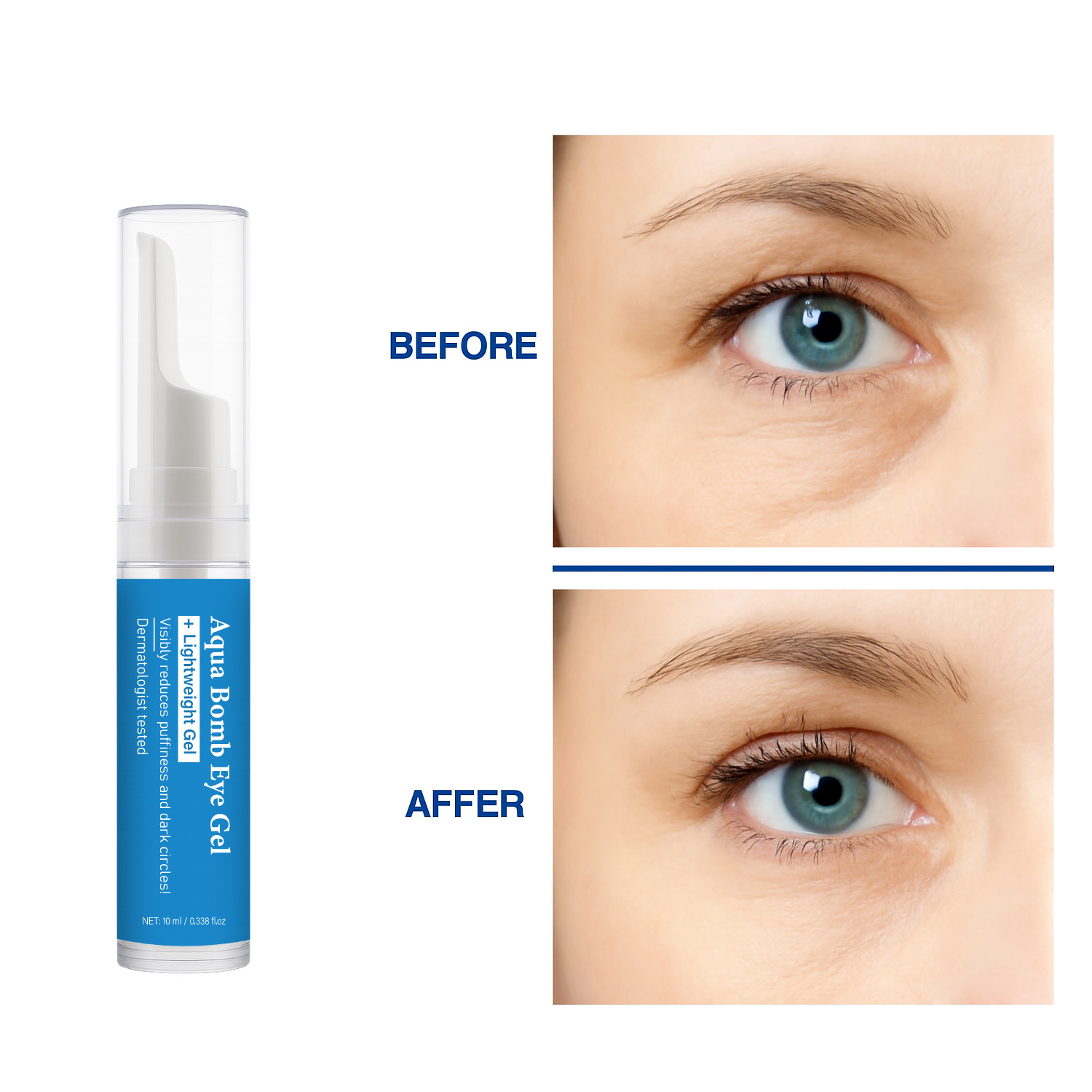 เจลบำรุงรอบดวงตา Aqua Cooling  - Hyaluronic Acid Serum บทวิจารณ์และราคา