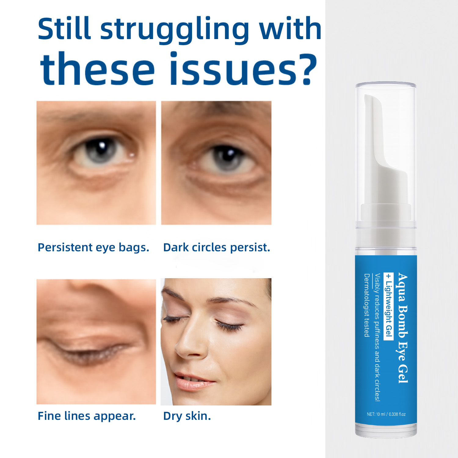 เจลบำรุงรอบดวงตา Aqua Cooling  - Hyaluronic Acid Serum บทวิจารณ์และราคา