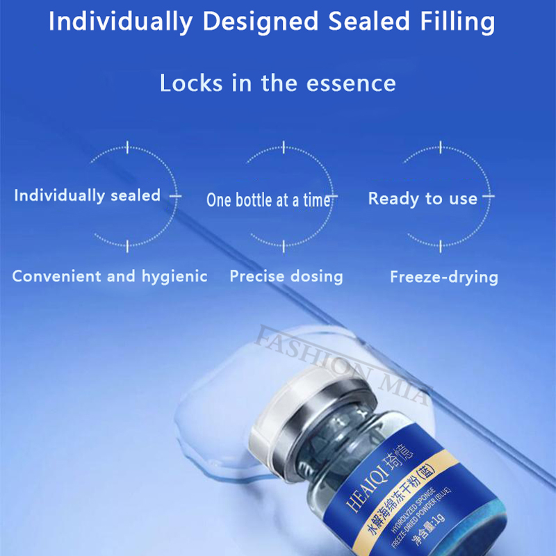 80% ฟองน้ําสีฟ้า microalgae Ki - Hyaluronic Acid Serum บทวิจารณ์และราคา