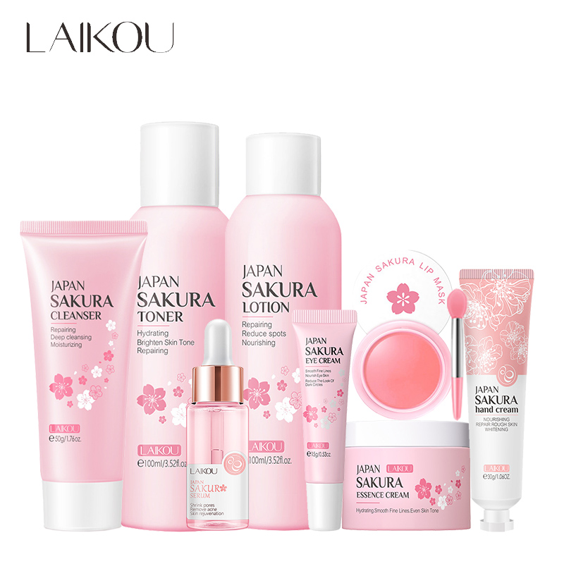 Laikou ชุดดูแลผิวหน้าซากุระ8ชิ - Hyaluronic Acid Serum บทวิจารณ์และราคา