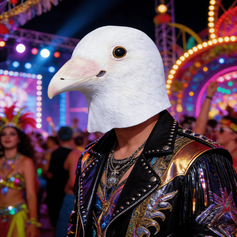 หน้ากากนกนางนวลเหมือนจริง ทำจา - Skincare Pigeon บทวิจารณ์และราคา